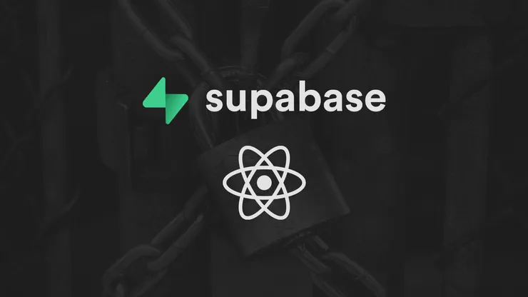 Supabase and React Logos