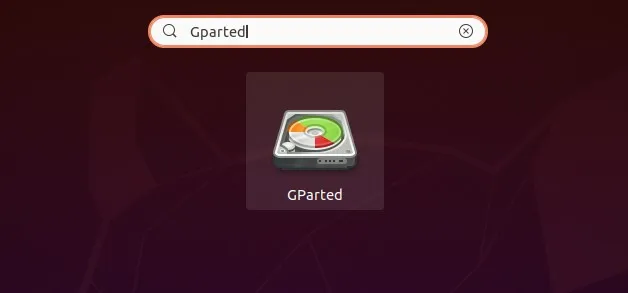 Gparted icon