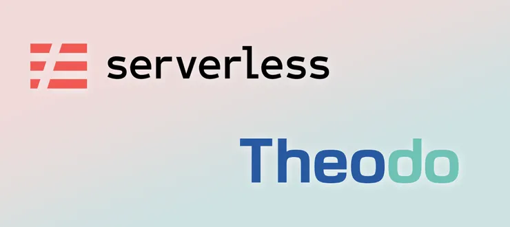 Serverless Framework and Theodo logos