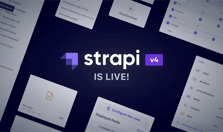 Strapi V4 is live !