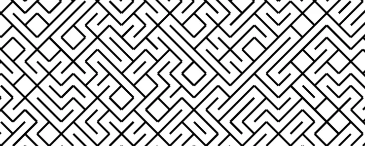A minimalist maze